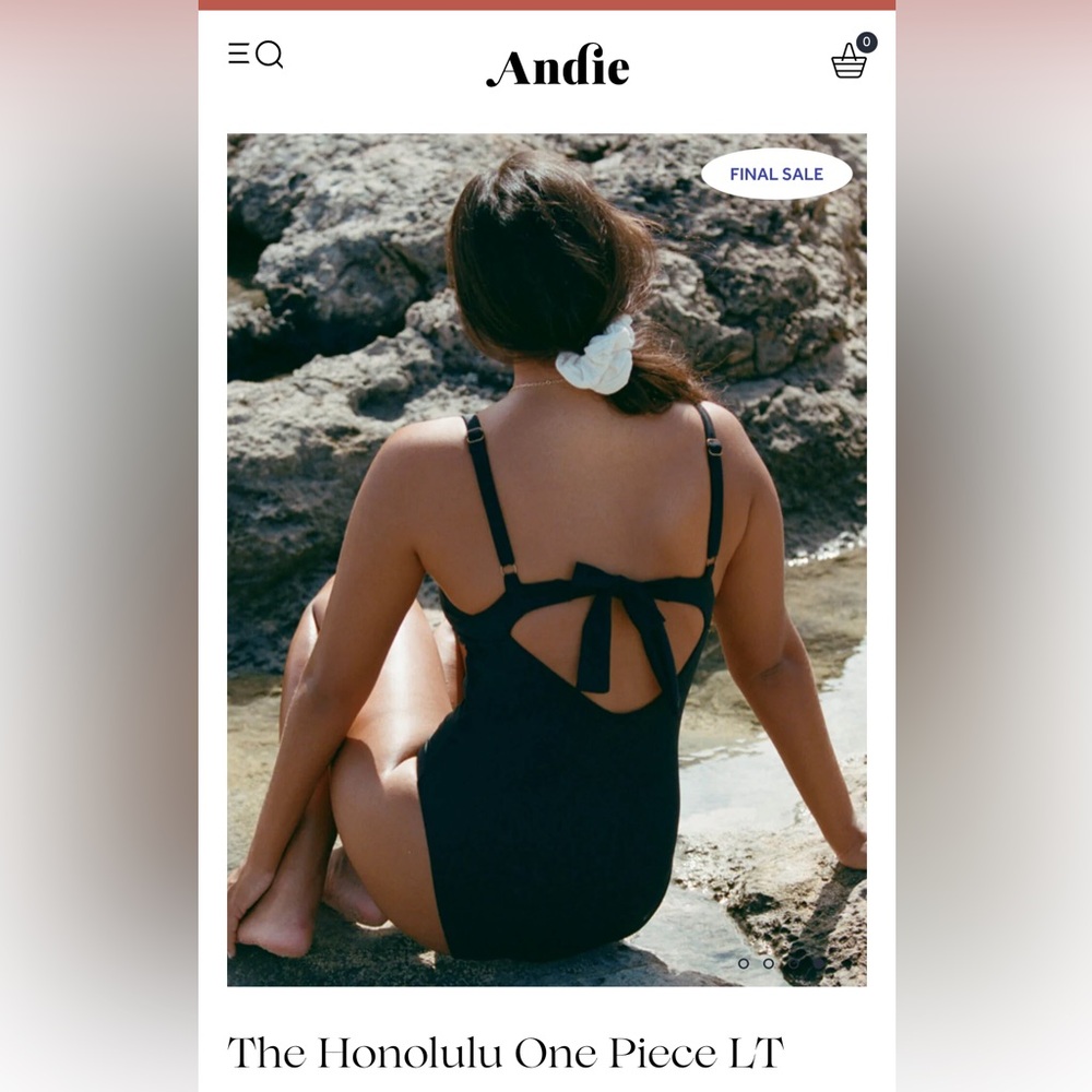 Andie The Honolulu One Piece LT-tall torso